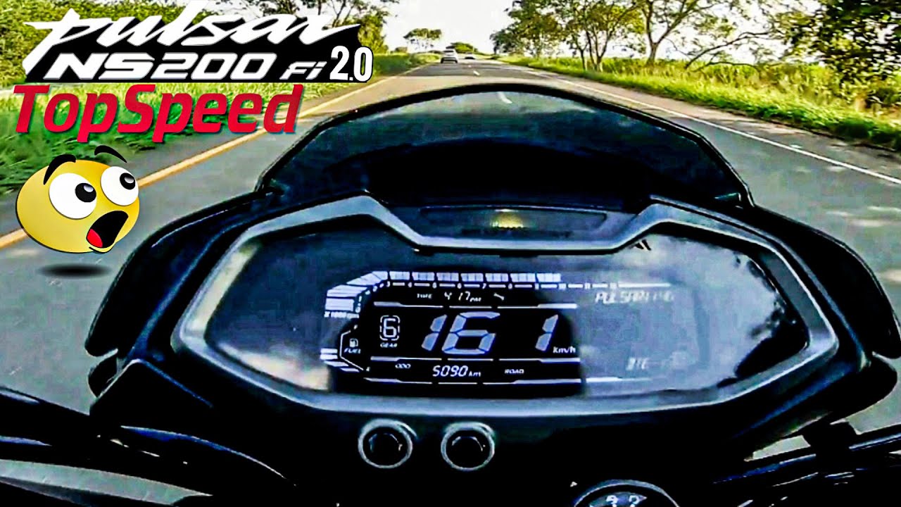 Pulsar NS200 UG 2.0 Top speed (Velocidad M&aacute;xima) Vale la pena? 🏍🚀🔥