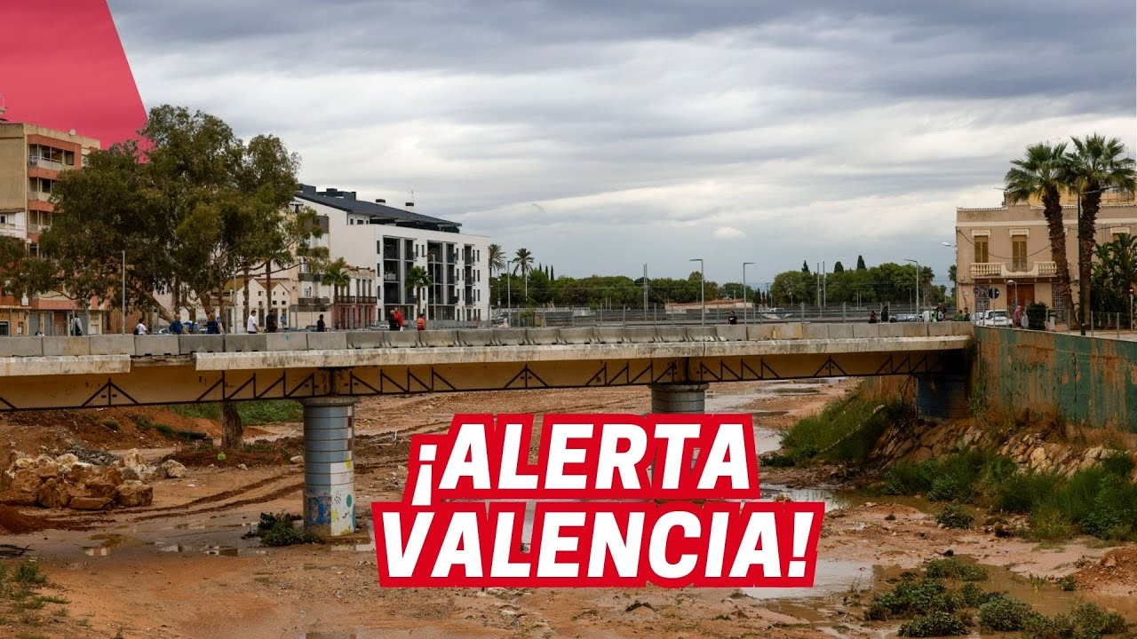 ALERTA  VALENCIA | Lluvias torrenciales y rachas de 70 km/h en Cullera y otras zonas de VALENCIA ⛈️💨