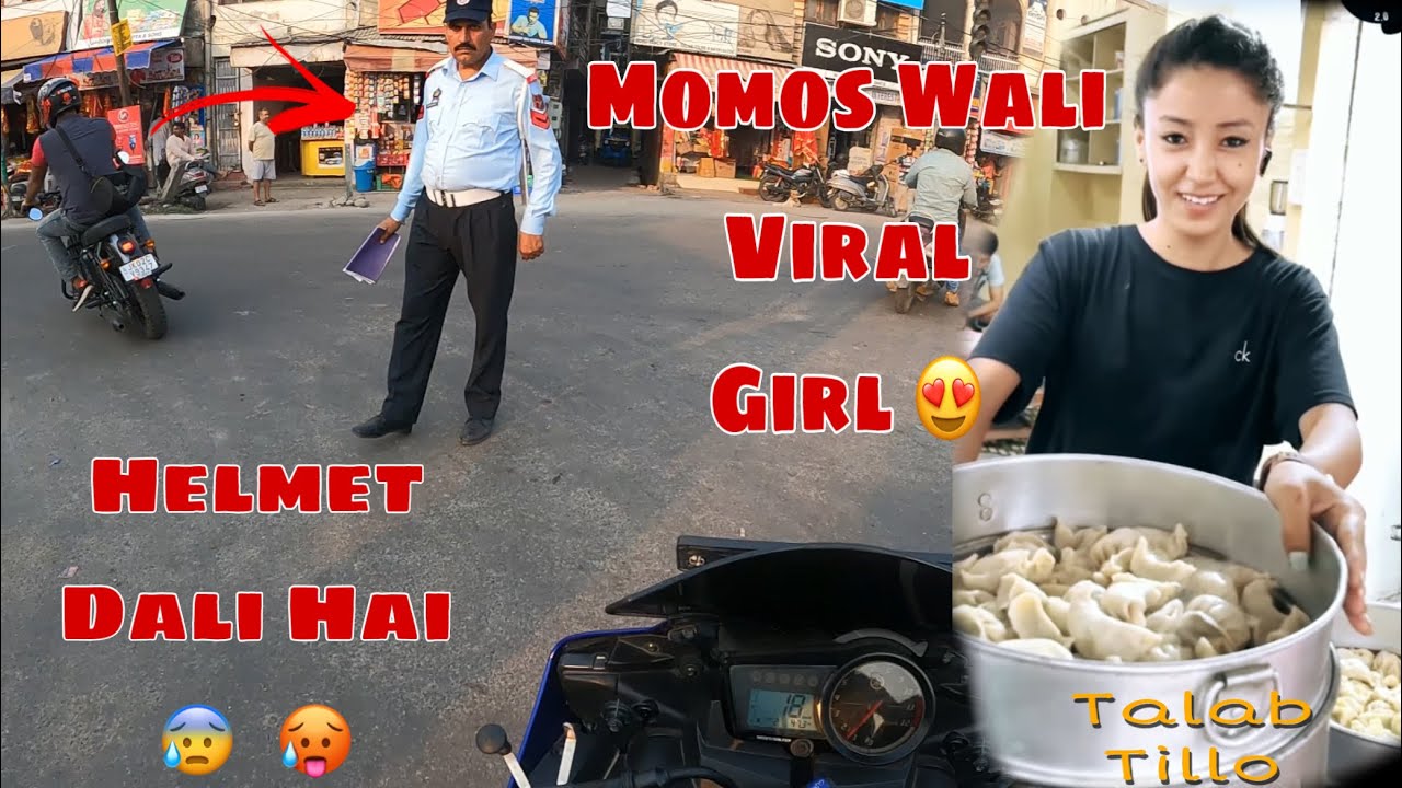 Momos Wali Viral Girl 😍 M.A Student 📚 Ladakhi Rehri Stall 👍 || #rsbajju || #trending #viralgirl