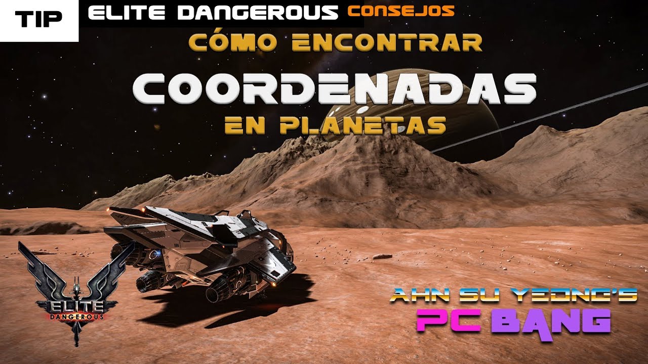 Cómo encontrar coordenadas en planetas | Elite Dangerous en español