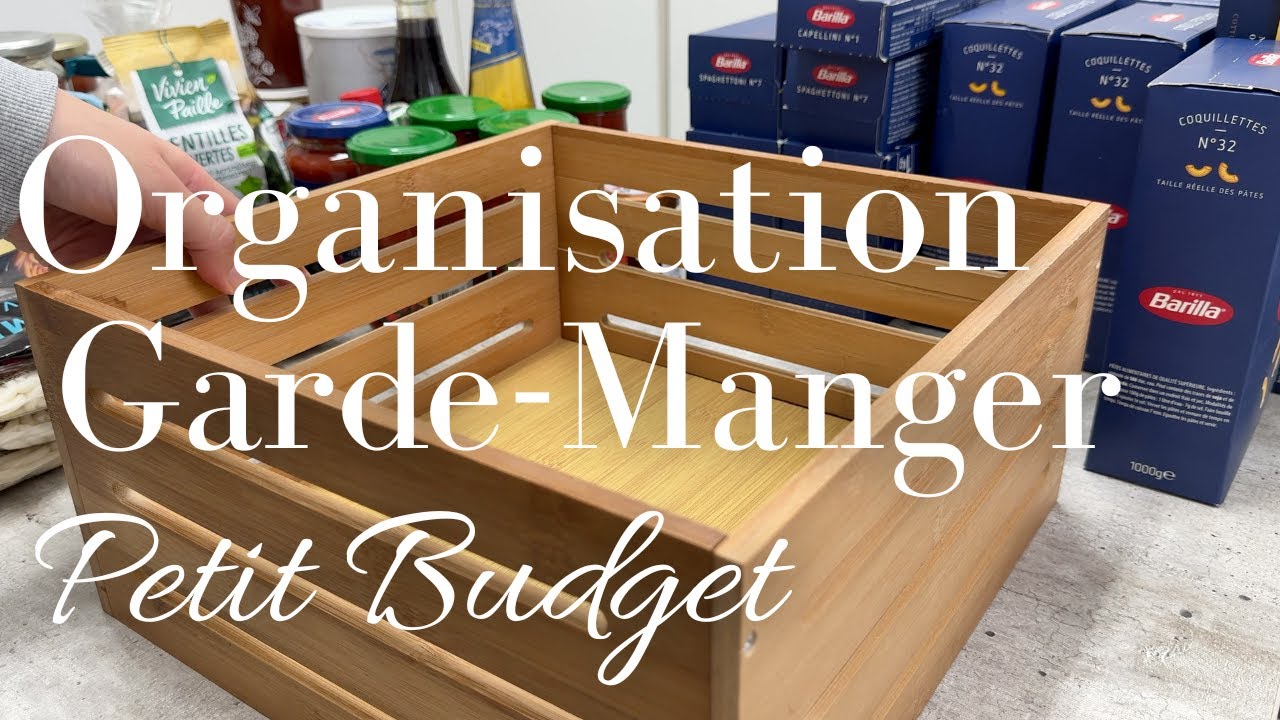 Organisation garde-manger à petit budget | Plus fonctionnel au quotidien