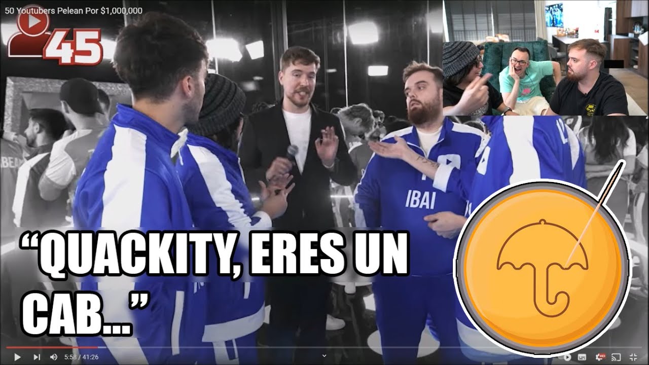 Ibai y Xokas RECRIMINAN a Quackity: Era el encargado de repartir GALLETAS a RUBIUS, SPREEN Y FEDE➜☂️