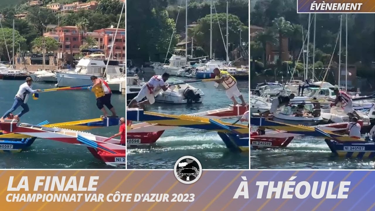 La Finale du Championnat Var Côte d'Azur 2023 de joutes Provençales à Théoule