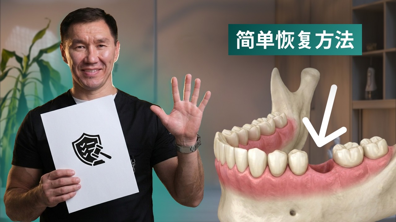 缺了一颗牙？3种简单方法无需手术就能让它回来