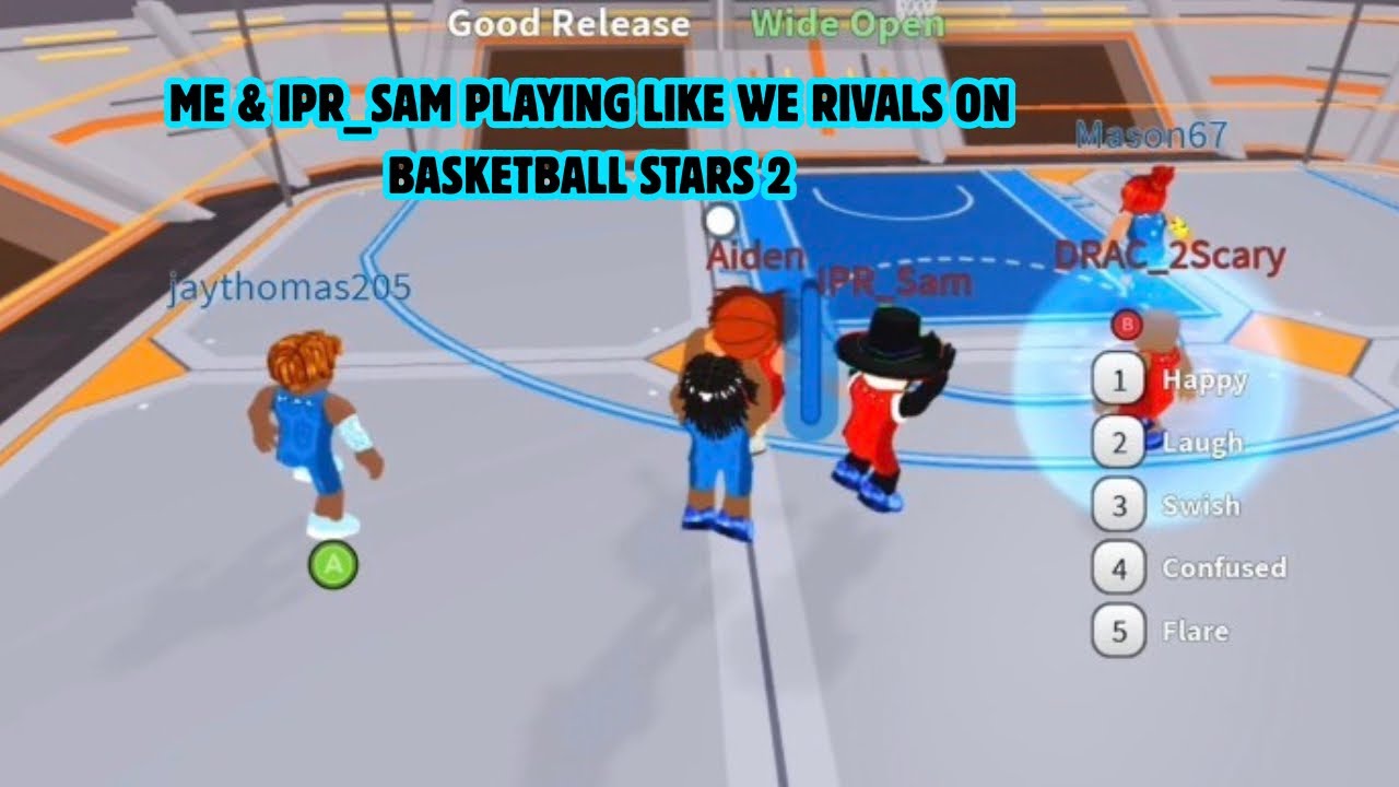 Me & @SamIs_Him Playing Like We Rivals On Basketball Stars 2 