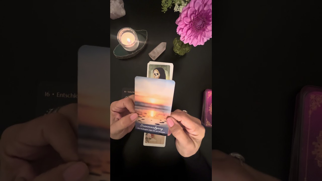 Eine Kurzbotschaft f&uuml;r dich, f&uuml;r heute 🌸💕☀️ #tarot #orakelheute #botschaft