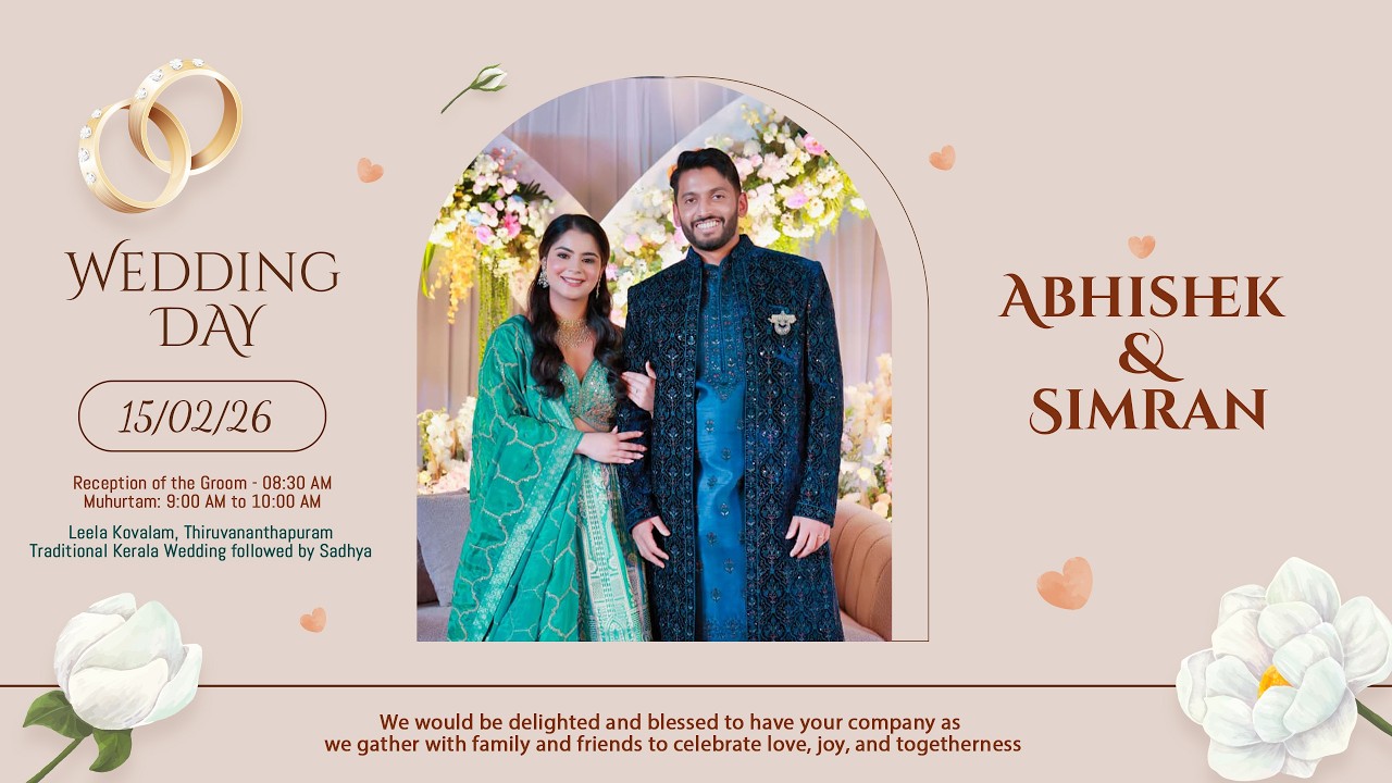 Abhishek & Simran KERALA WEDDING