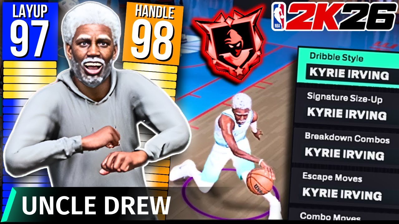 Дядя Дрю в NBA 2K26! (Лучший билд Кайри Ирвинга)
