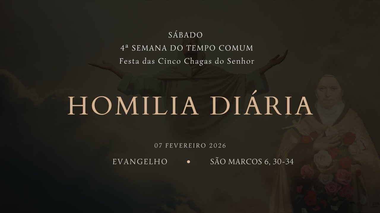 Homilia Diária (Sábado da 4ª Semana do Tempo Comum) com o  Pe. Athanagildo Vaz Neto 07/02/26