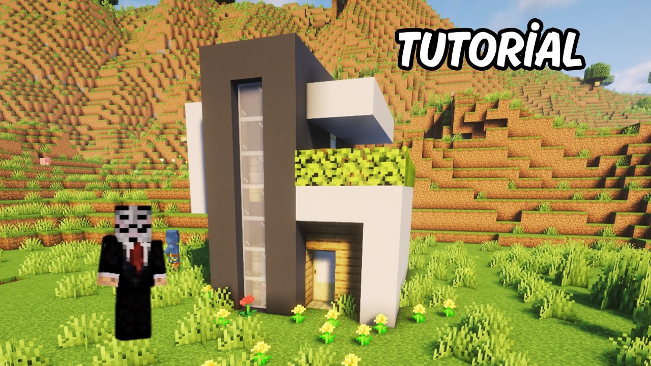 MİNECRAFT : MR BEAST'İN MODERN EVİNİ NASIL İNŞA EDERSİNİZ (KOLAY) #3 #minecraftbuilding  #minecraft