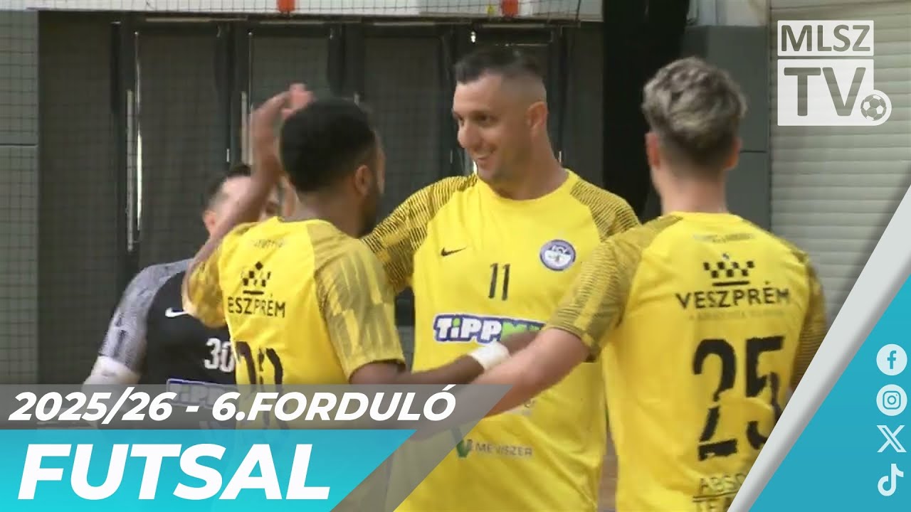 Halad&aacute;s VSE &ndash; Vehir.hu Futsal Veszpr&eacute;m | 1-7 | F&eacute;rfi Futsal NB I | 6. fordul&oacute; | MLSZTV