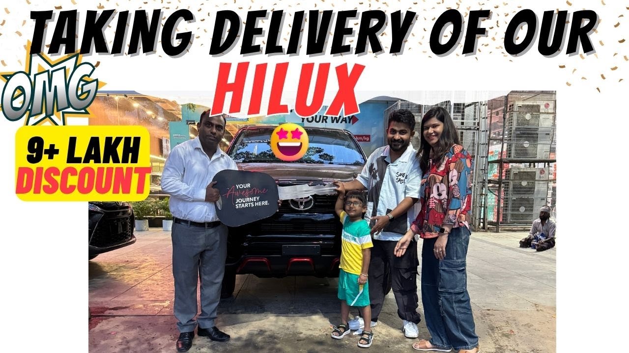 🚙 Toyota Hilux Delivery | From Delhi to Bangalore Drive | BH Number & Big Discount