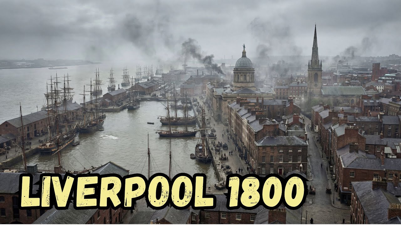 Liverpool in the Early 1800s Recreated with AI | The Port That Built an Empire