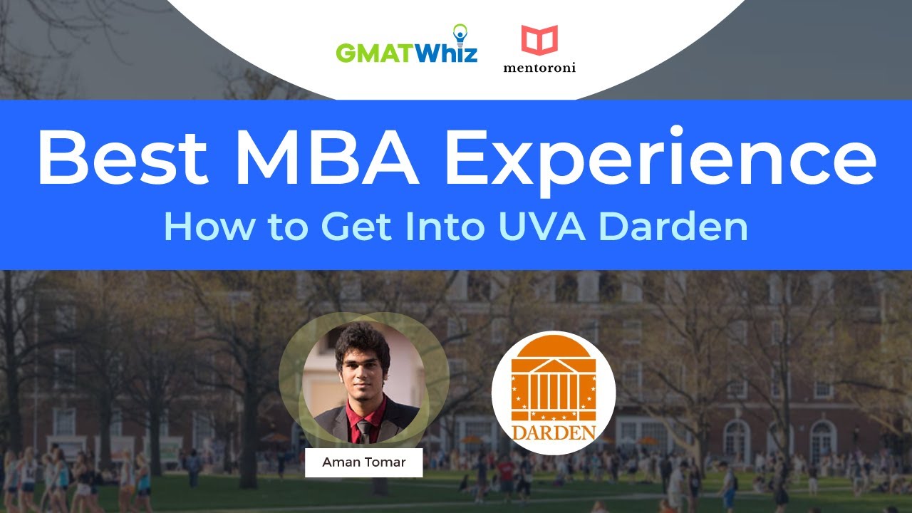 The Best MBA Education Experience | Darden School of Business | Admissions, Scholarships, Jobs