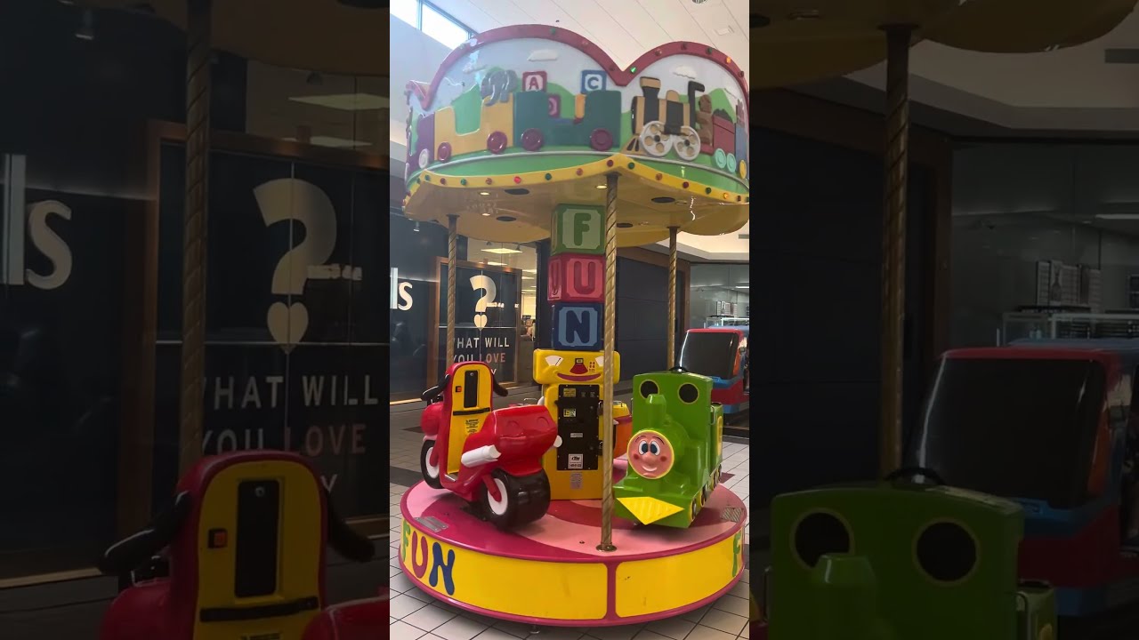 RG Mitchell 2003 Fun carousel kiddie ride at Liberty tree mall