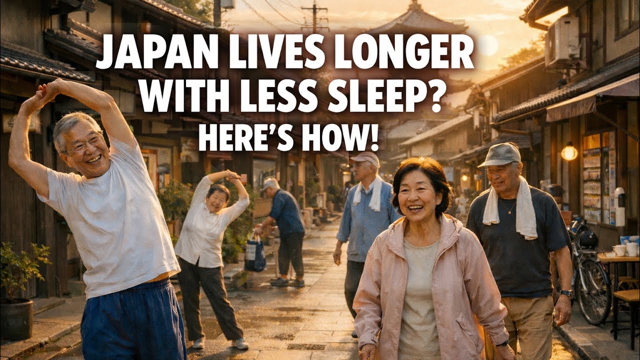 The Secret Habits That Let Japan Live Longer With Less Sleep