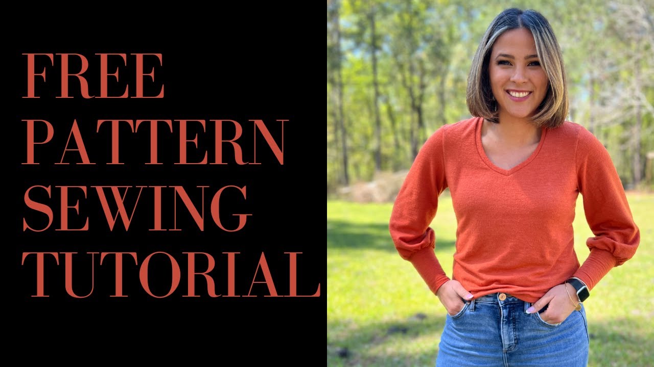 Sewing A Quick, Fun And FREE Pattern- The Vera Top.