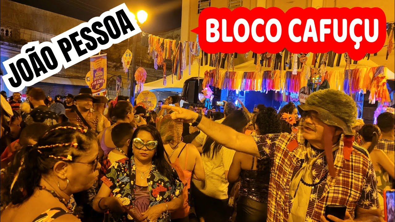 Bloco Cafuçu leva irreverência e tradição ao Centro Histórico de João Pessoa