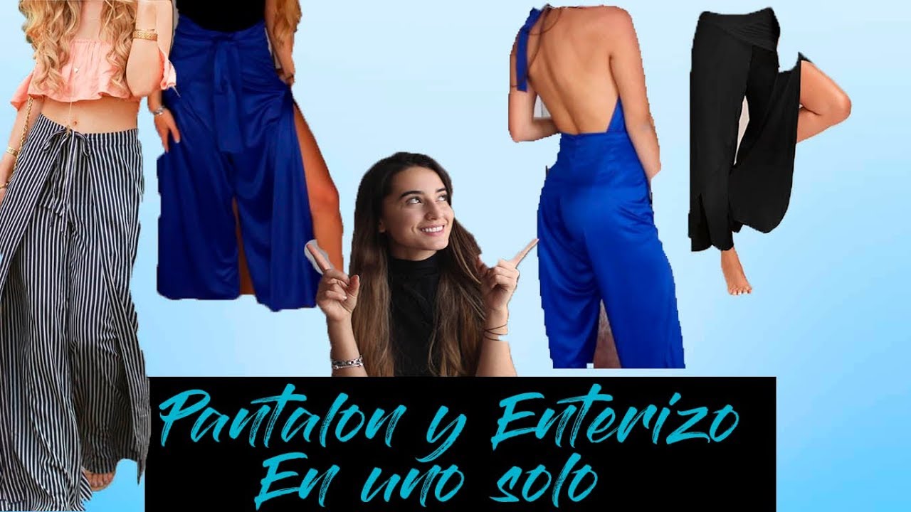 DIY - CREA UN PANTALON Y ENTERIZO EN UNO SOLO!! 😍