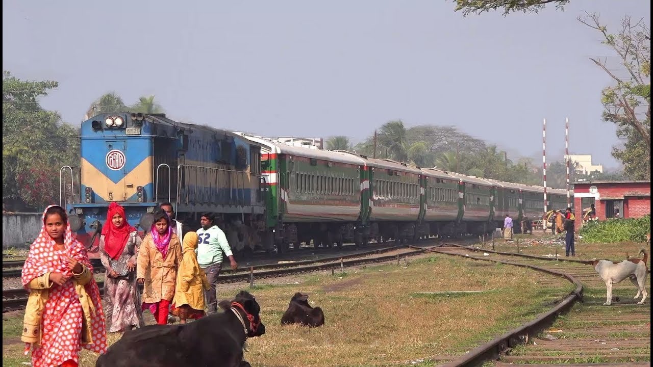 12 PT INKA Coaches with two air-conditioned controlled Benapole Express Train