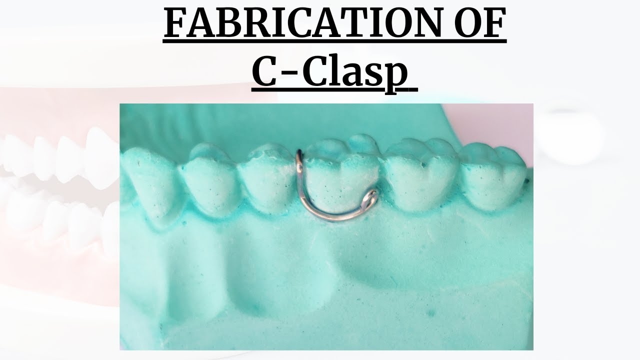 #cclasp #clasp | C-Clasp Fabrication Step by Step in 5 minutes