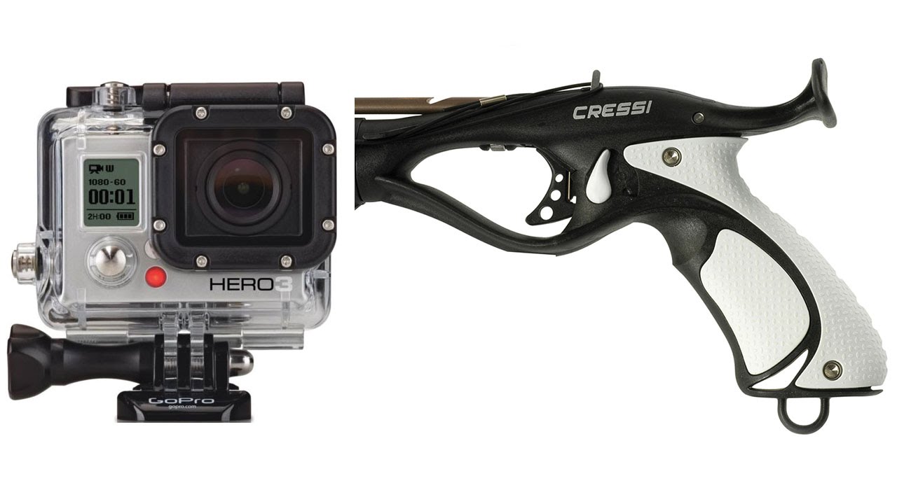 BricoSub: Cómo montar soporte para GoPro en fusil Cressi Gerónimo II.