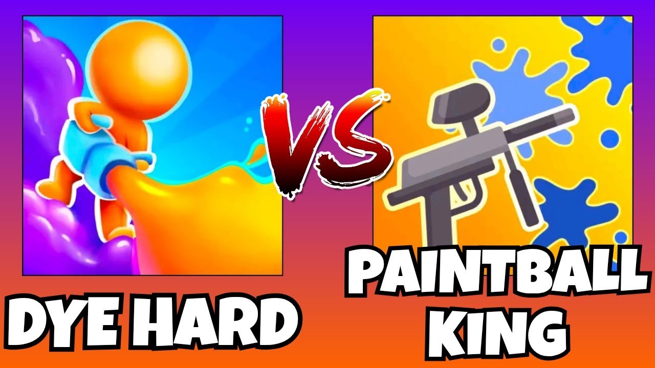 Dye Hard Vs Paintball King | Body, Head, Weapon