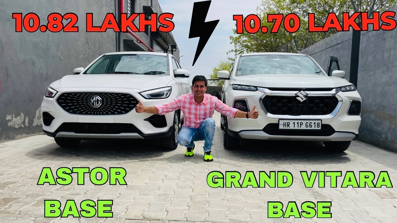 Grand Vitara Sigma vs Mg Astor Style - Full Comparision Video
