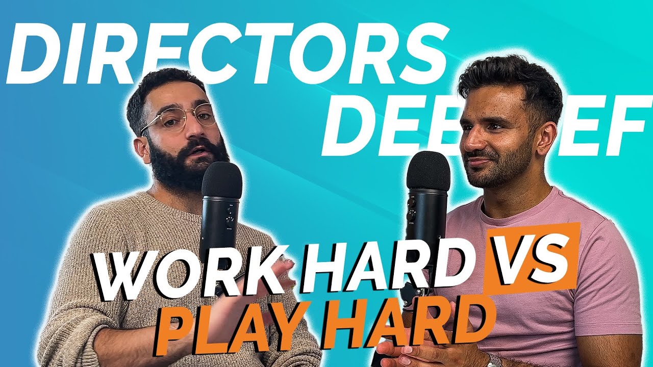 Work Hard vs. Enjoying Your 20s | Directors Debrief Podcast S2 EP17 (EP70)