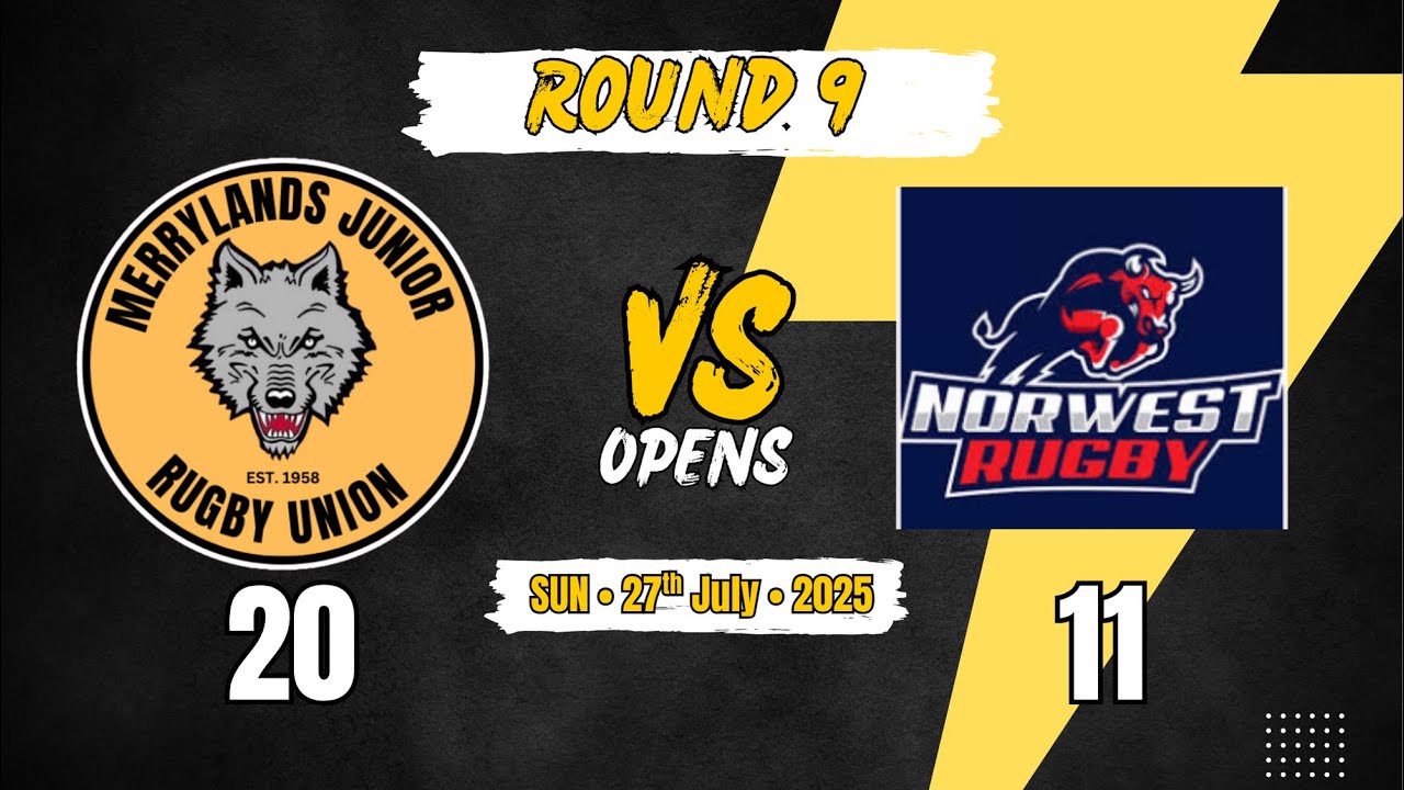 ROUND 9 | SJRU | OPENS | WOLVES vs NORWEST | 2025