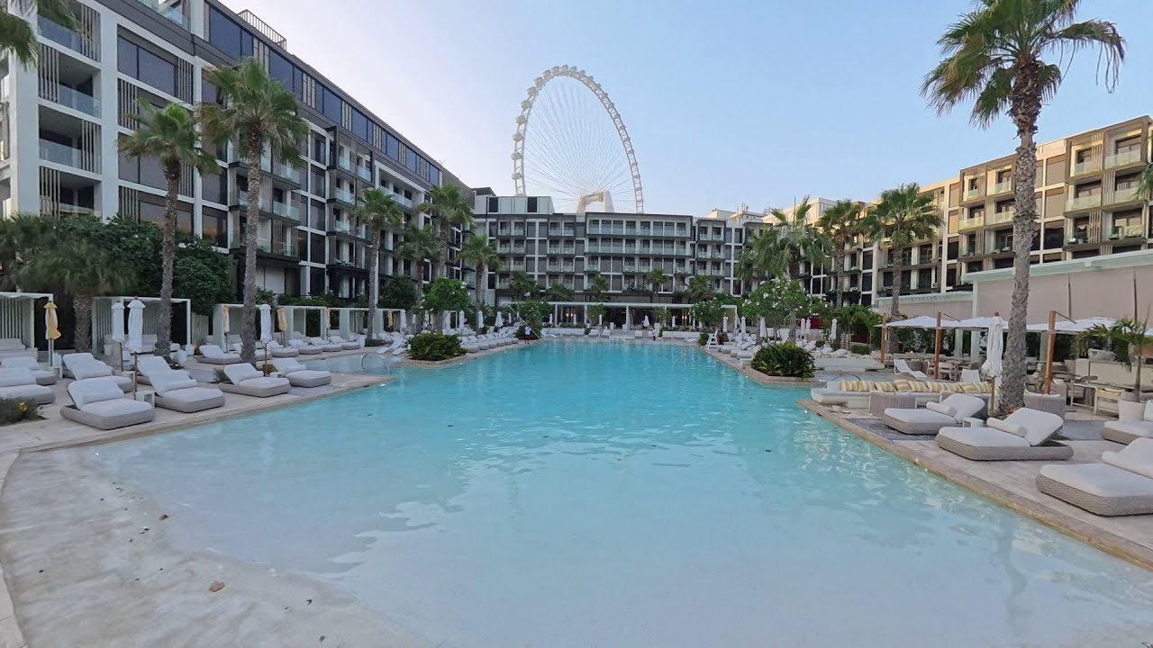 Ich zeige euch das neue Delano Hotel Bluewaters Dubai    4k