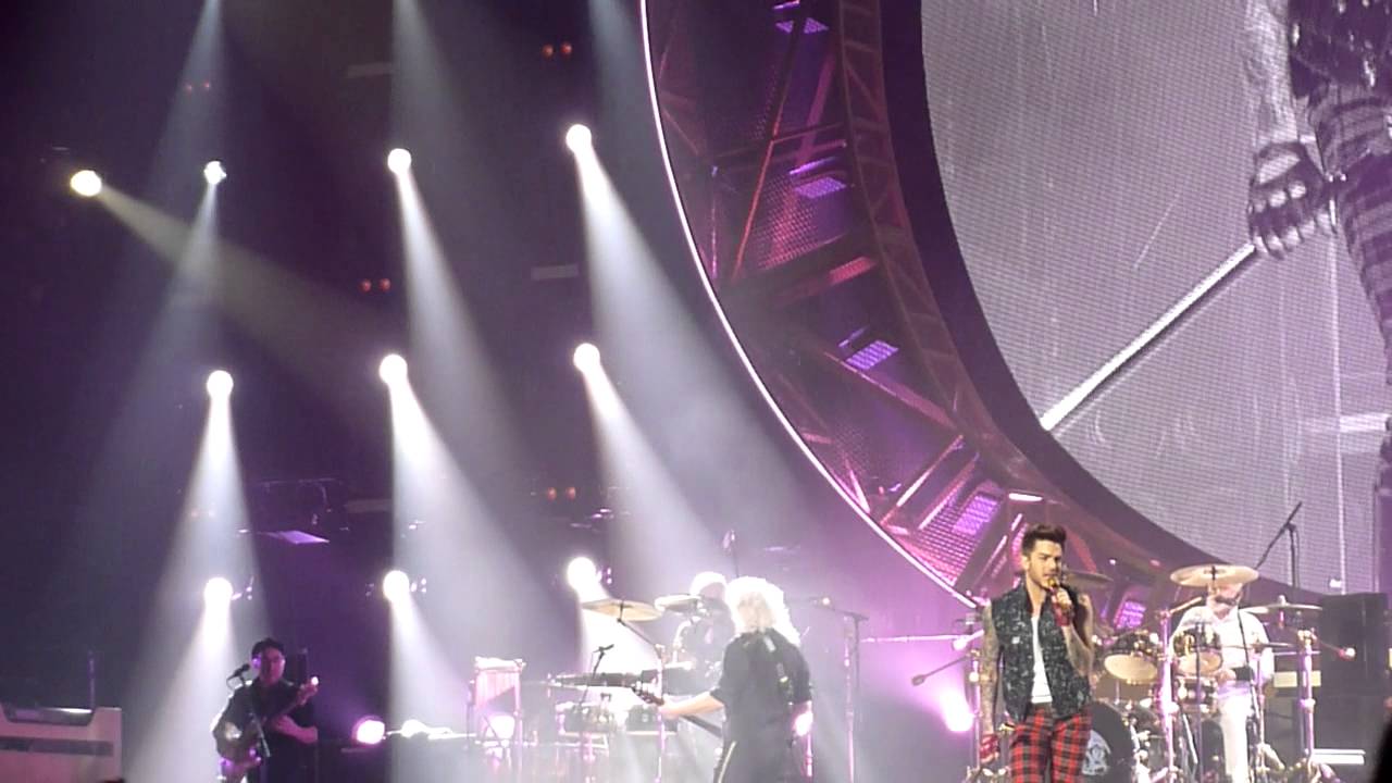 Queen + Adam Lambert - Crazy Little Thing Called Love - LIVE in Prague , Czech Republic - 2015
