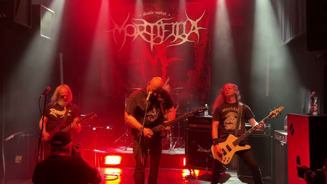 MORTIFILIA - UNDERNEATH THEIR FEET (Live @ Plzeň)