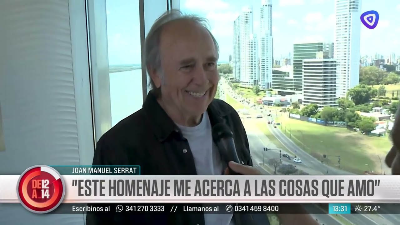 Serrat participará de un homenaje a Fontanarrosa