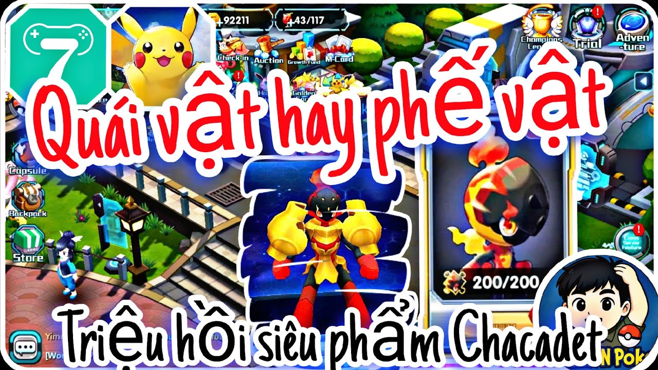 [x7Game POKELAND LEGENDS] #6 Lỡ tay triệu hồi🔥, siêu PHẾ PHẨM CHACADET và cái kết 🔥💤💤