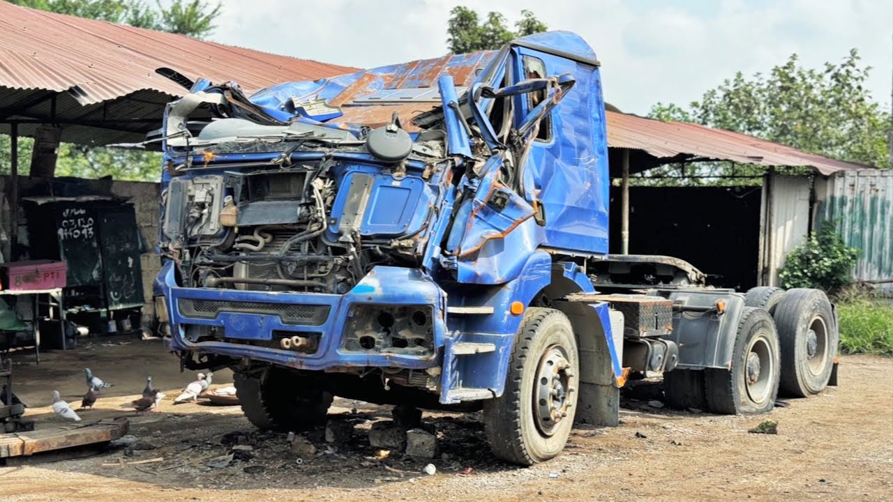 Amazing top 3 Accidentally Damaged Heavy Truck Urgent Repair & Restoration in Pakistan