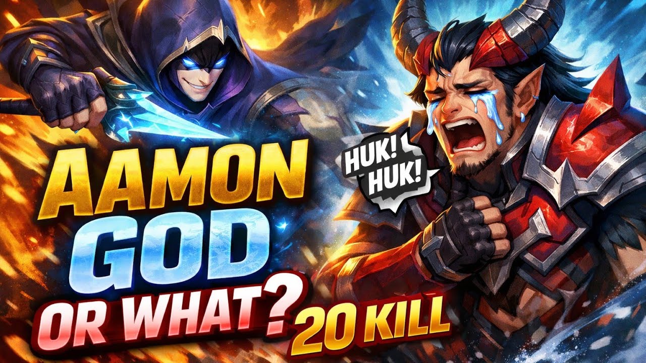 Solo Rank God level gameplay with Aamon || #mobilelegends #mlbb #mlbb #moba5v5 #mobalegends5v5 