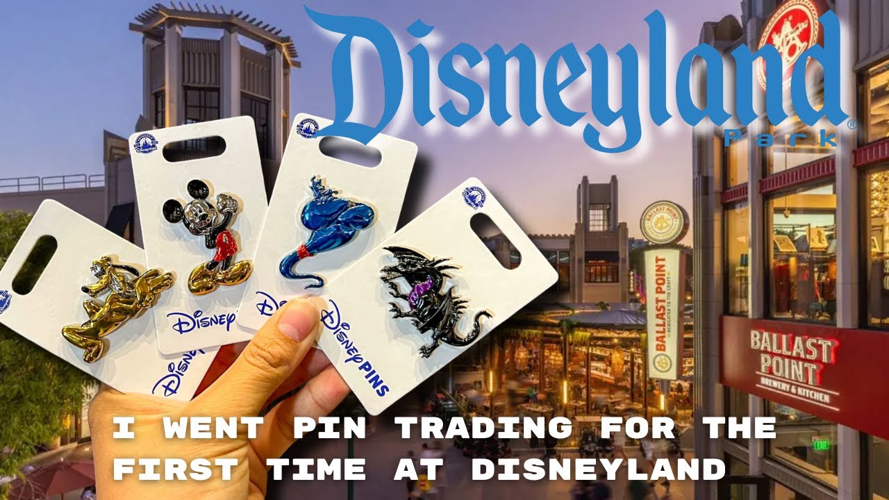 I went Pin trading for the first time in Disneyland and got confused  | The Park God