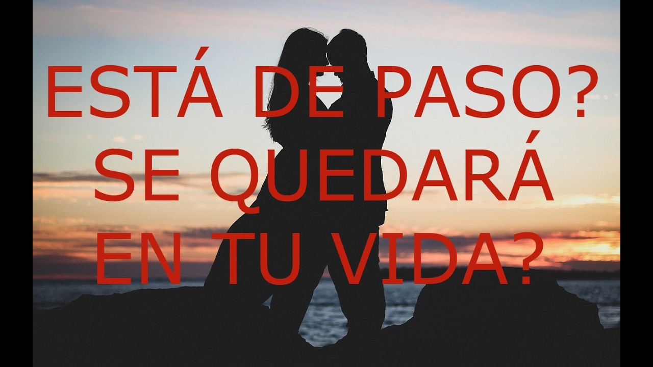 💖😍33:33 CREES QUE ESTA DE PASO EN TU VIDA❗ SE QUEDARA, QUE PLANES TIENE❓❗