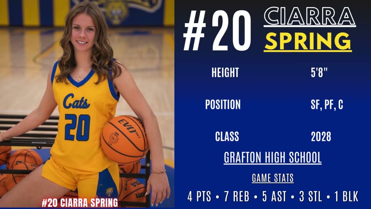#20 Ciarra Spring Highlights vs Bridgeport 2-5-2026