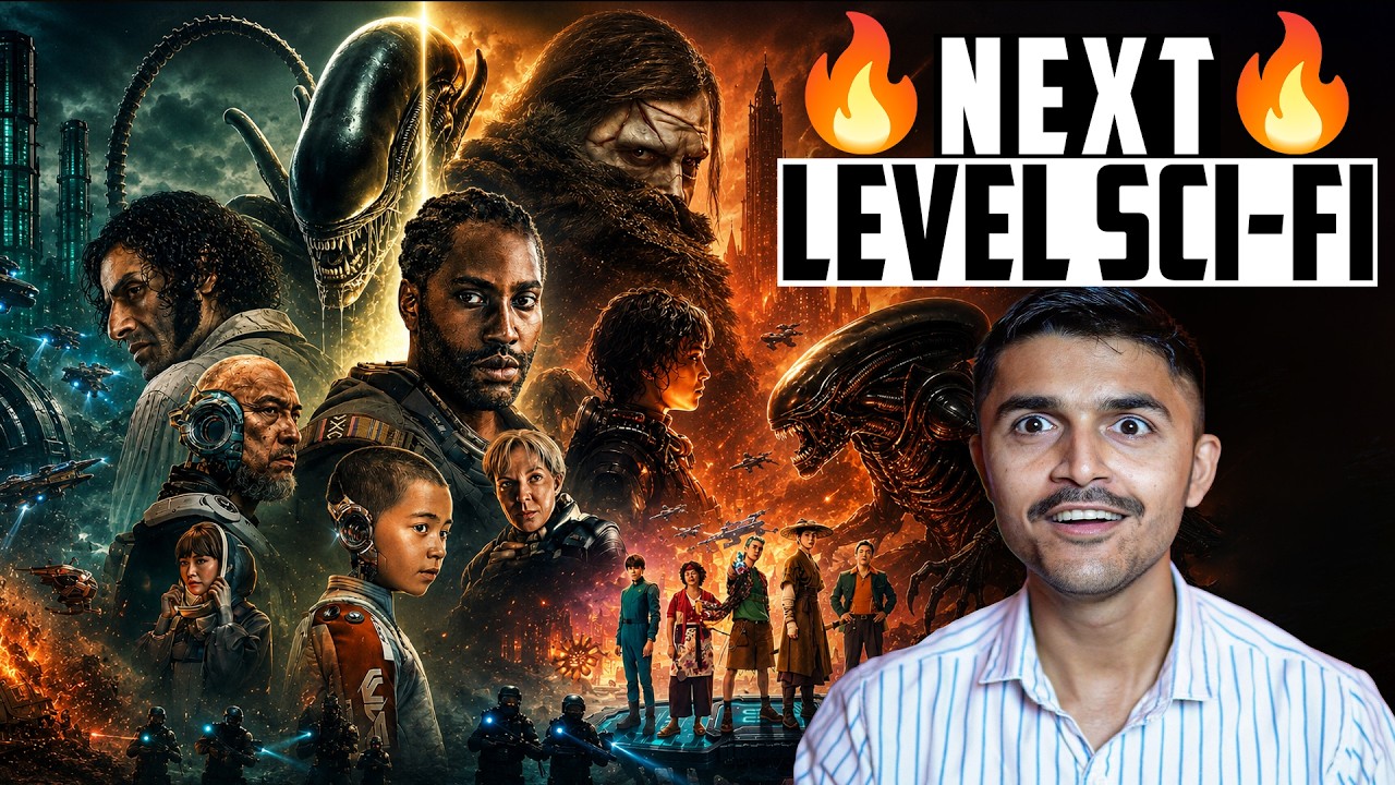 🔥 Top 9 Mind-Blowing Sci-Fi Movies of the Last 3 Years | Hindi & English
