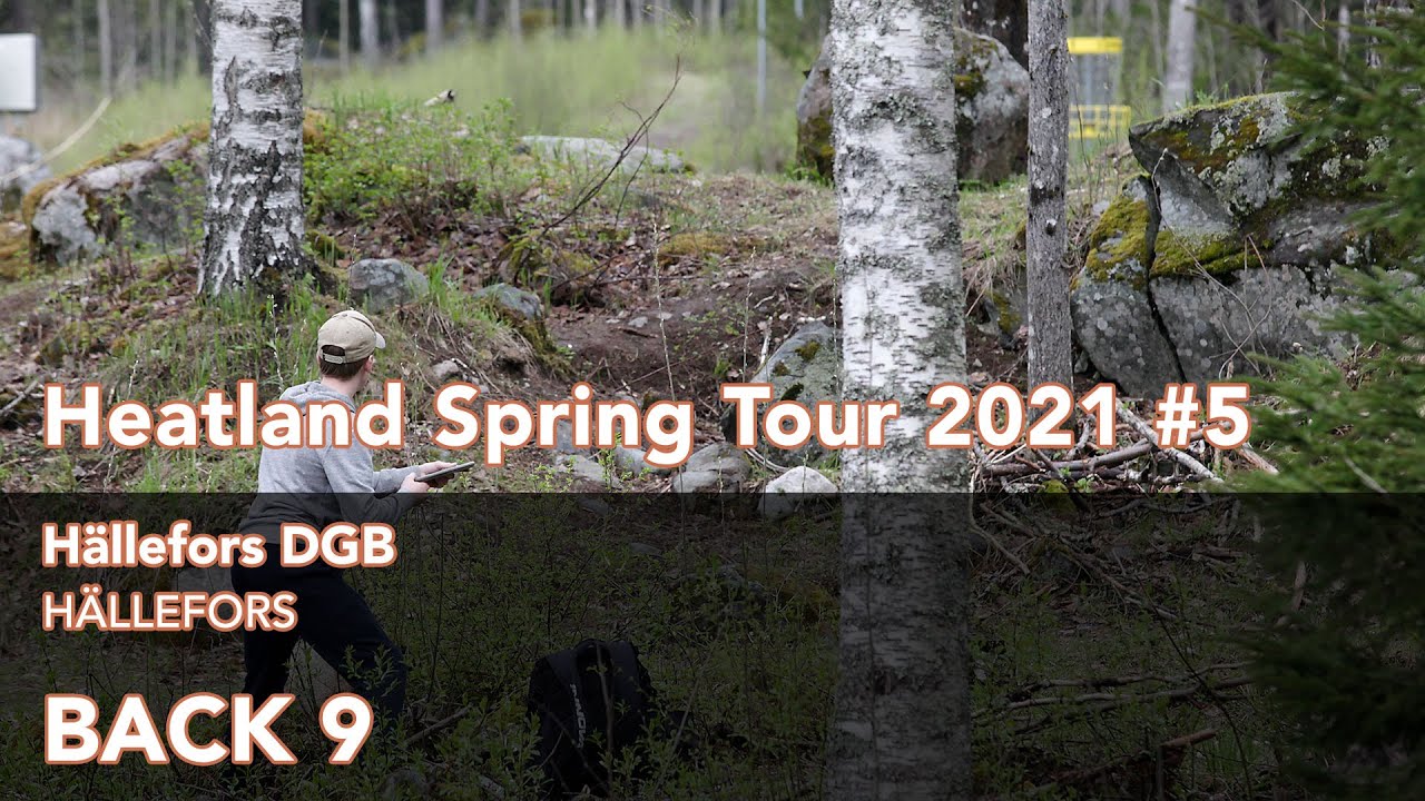 DGTVPlay | Heatland Spring Tour 2021 - #5 Hällefors DGB, Hällefors Back 9 Runda 2