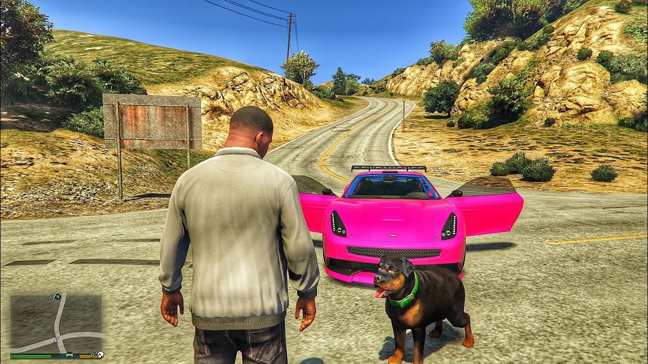 GTA 5 Los Santos Police And Army Failed To Caught Franklin | Franklin Got Escape 