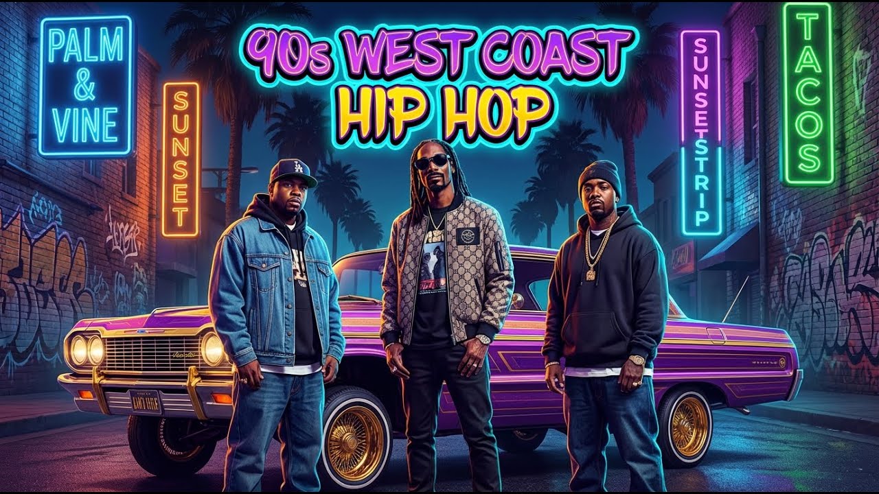 Best of 90s West Coast Rap | Old School Hip Hop Live Stream