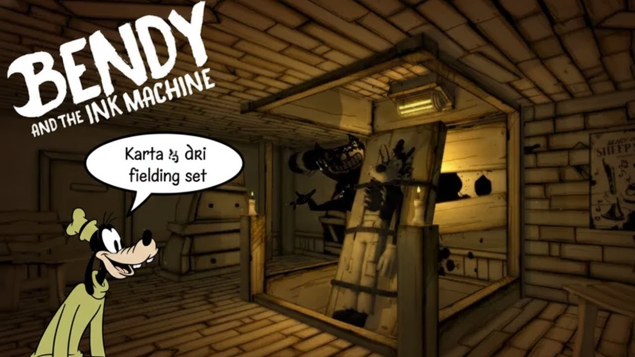 Bendy and the ink machine chapter 1: Found Goofy in the bendy and the ink machine