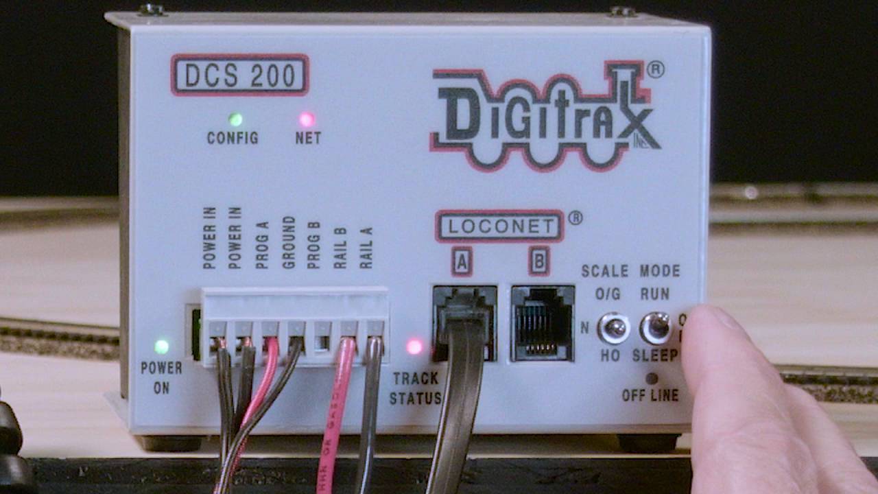 Resetting the DCS100/DCS200 with a DT402 throttle