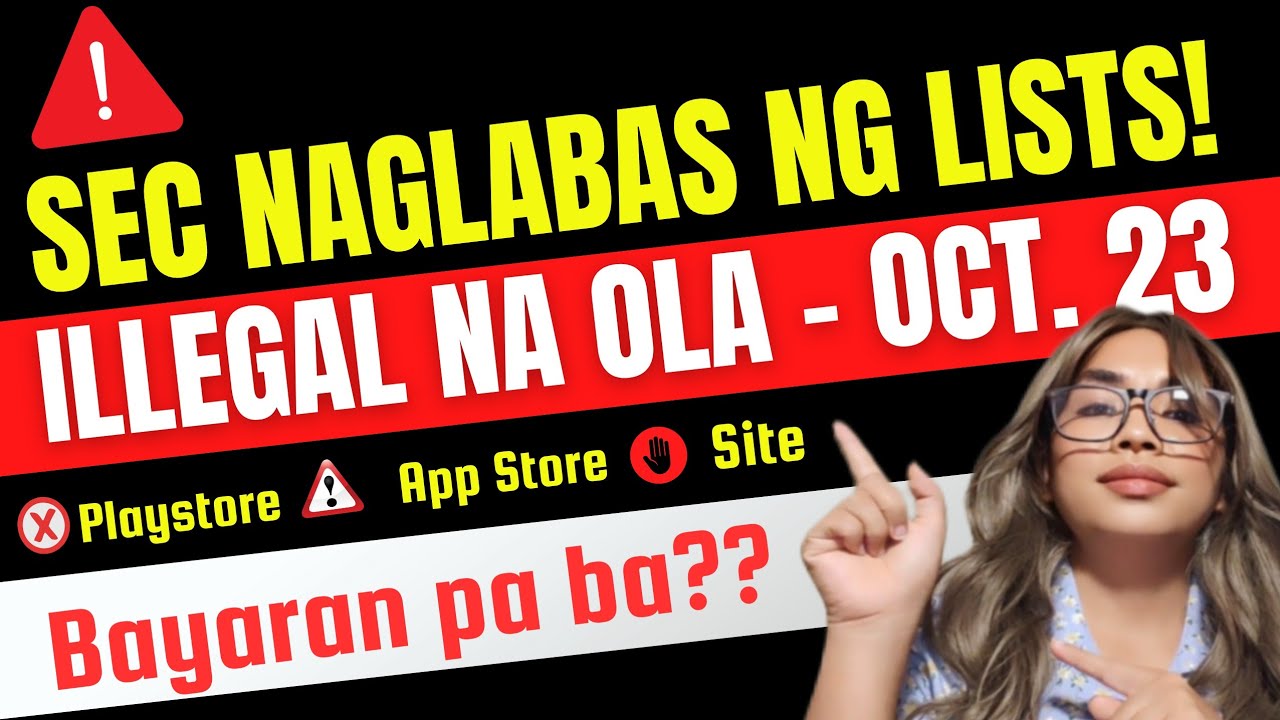 ⚠️GRABE! ang daming OLA na HINDI Lisensyado at WALANG RECORD sa SEC! Bayaran pa ba?? 