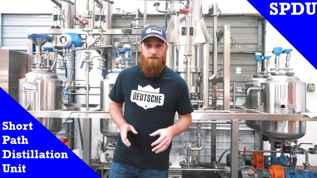 Short Path Distillation Unit (SPDU) | Molecular Distillation System | Deutsch Process