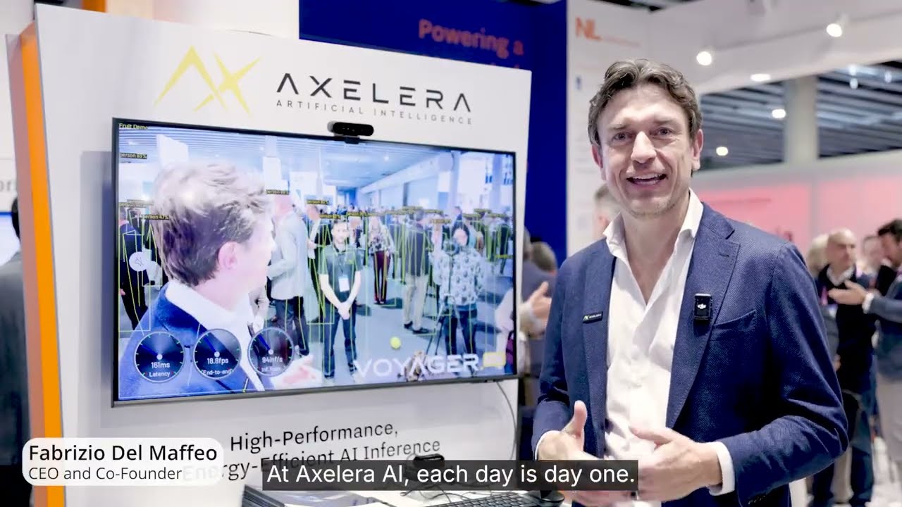 Axelera AI CEO Fabrizio Del Maffeo on the Future of Edge AI and Computer Vision