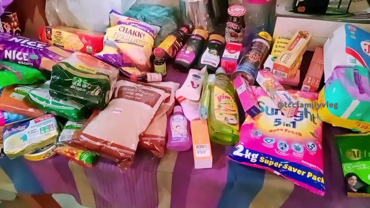 Shopping Vlog 🛍️  හැමදේටම උදව් කරන පුංචි එයත් එක්ක ගිහින් ගෙදරට ගත්ත දේවල් #tccfamilyvlog @srilanka 
